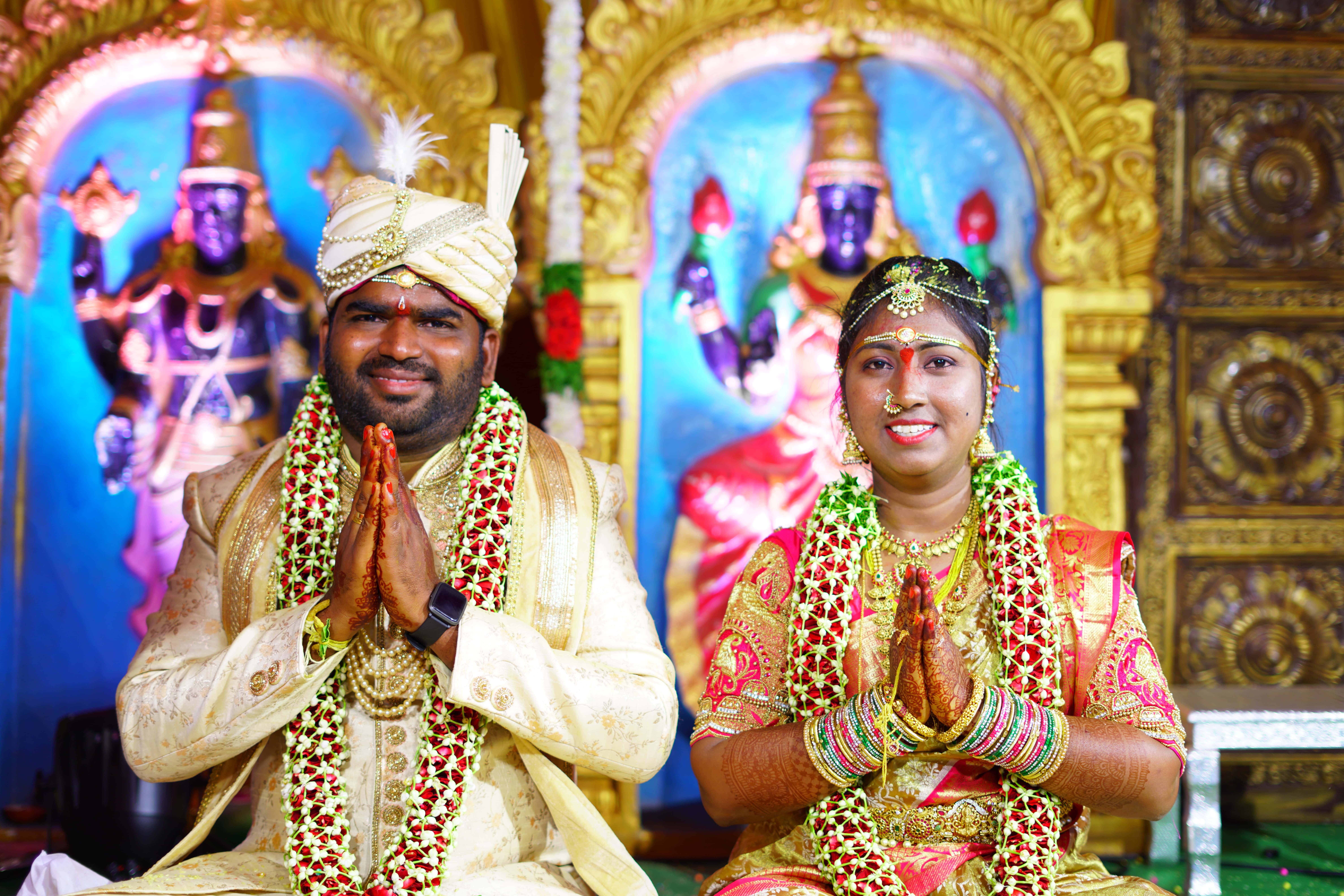 Mountain river flowing through lush forest